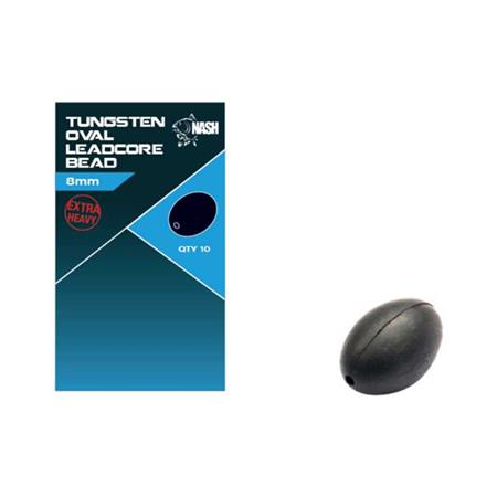 Perla Nash Tungsten Leadcore Oval Bead