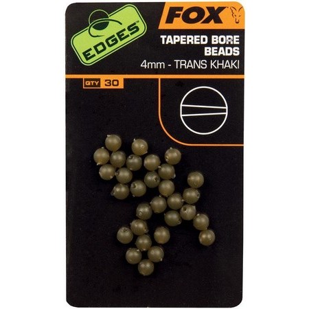 Perle Fox Tapered Bore Beads - Par 150