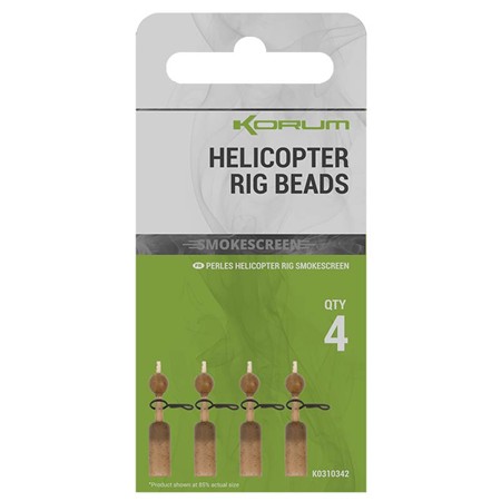 Perle Korum Smokescreen 
Helicopter Rig
 Beads