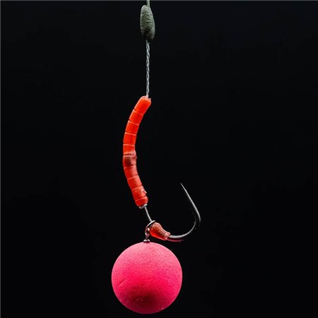 PERLE ONE MORE CAST DAZZLERS BLOOD RED DISTANCE HOOKBEAD