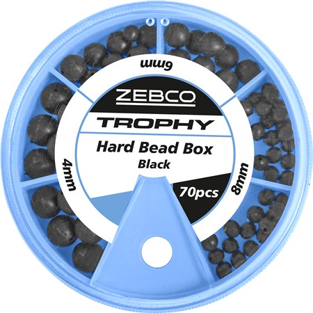 Perle Zebco Trophy Hard Bead Box Black