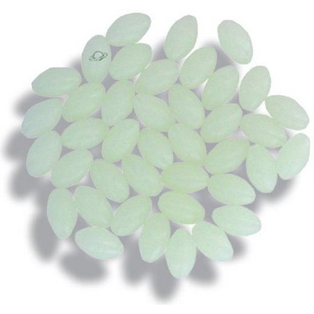 Perlen Autain Hart Phosphoreszierend - 20Er Pack