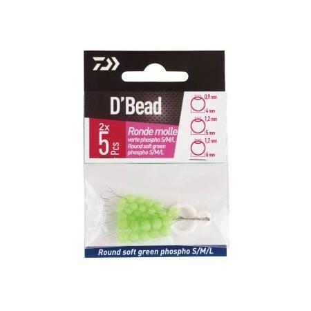 Perlen Daiwa Ovale Muscheln, Phosphoreszierend