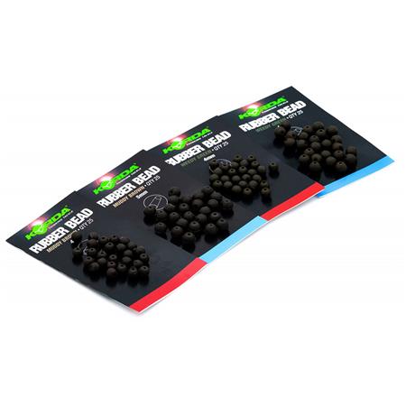 PÉROLA BORRACHA KORDA - PACK DE 25