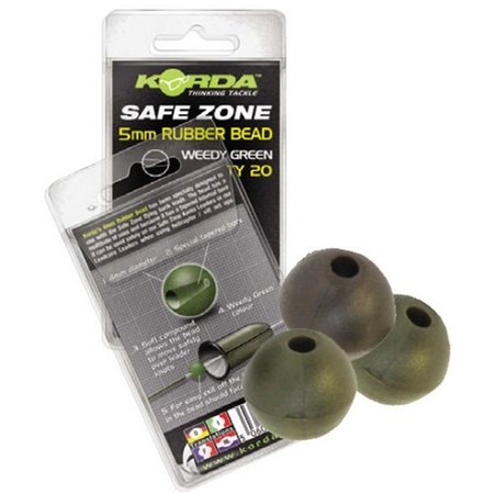 Pérola Korda Rubber Bead - Pack De 25