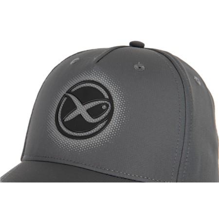 PET FOX MATRIX FADED PRINT CAP - DONKERGRIJS