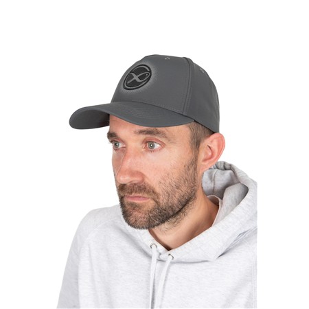 Pet Fox Matrix Faded Print Cap - Donkergrijs