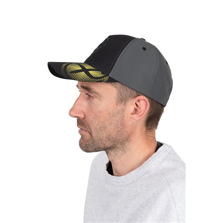 PET FOX MATRIX FADED PRINT CAP - ZWART