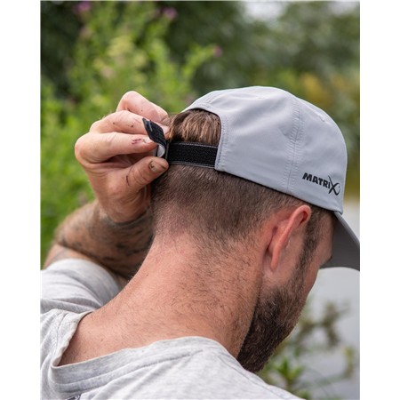 PET FOX MATRIX LARGE PRINT CAP - LICHTGRIJS