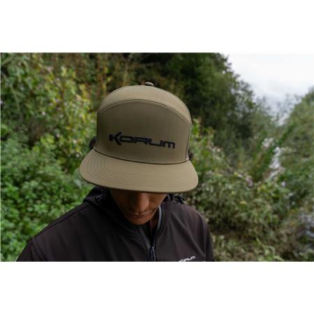 PET KORUM PERFORMANCE HAT - OLIJFGROEN