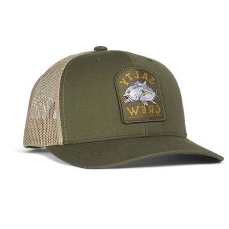 Pet Salty Crew Ulua Retro Trucker - Mos/Kaki