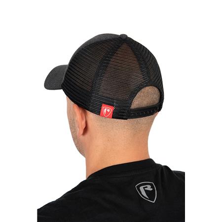 PET VOOR HEREN FOX RAGE VOYAGER DARK GREY CAP - ZWART