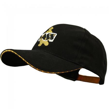 Pet Voor Heren Vass Brushed Cotton Cap - Zwart