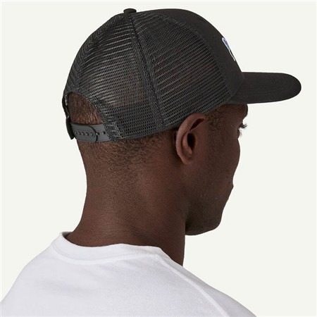 PET - ZWART PATAGONIA FITZ ROY TROUT TRUCKER HAT - BLACK