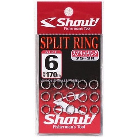 Pierścień Shout Split Ring - Pak