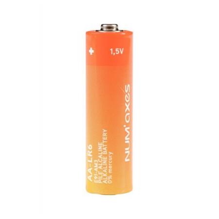 PILE NUMAXES AA LR06 ALCALINES 1,5 V