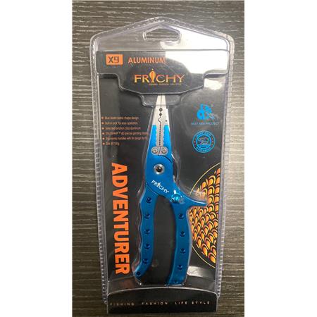 Pince Frichy Adventurer X9 Aluminium Bleu