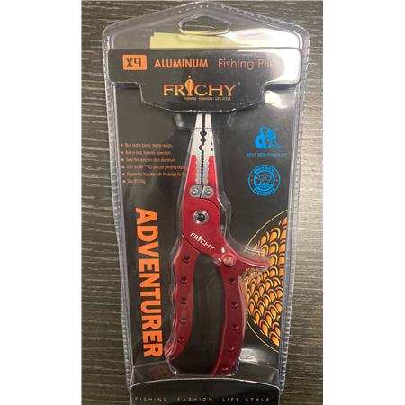 Pince Frichy Adventurer X9 Aluminium Rouge
