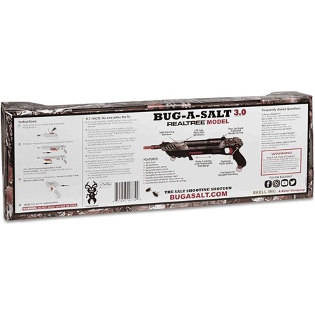 PISTOLA DE SAL PARA MOSCAS BUG-A-SALT 3.0 - REALTREE CAMO