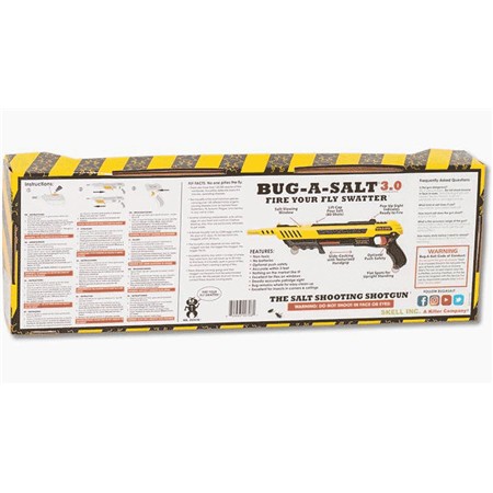 PISTOLET À SEL ANTI-MOUCHE BUG-A-SALT 3.0