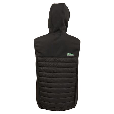 PIUMINO SENZA MANICHE UOMO SENSAS FEELING - NERO