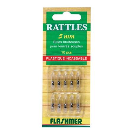 PLASTIC RATTLE FLASHMER - PACK OF 10