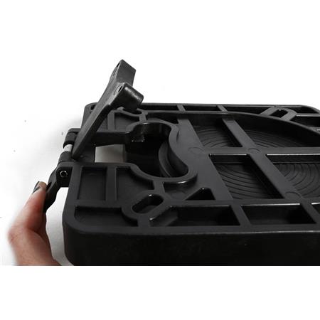 PLATE PIKE'N BASS REMOVABLE PVC