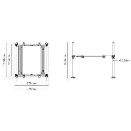 ΠΛΑΤΦΌΡΜΑ ΓΙΑ ΣΤΑΘΜΌ PRESTON INNOVATIONS ABSOLUTE PLATFORM