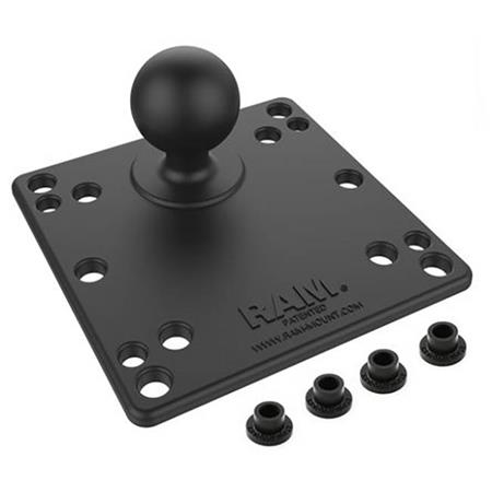 Platte 100X100mm Mit Kugel C Ram Mounts Vesa 100X100mm Avec Boule C