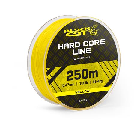 Plecionka Black Cat Bc Hard Core Line - Yellow
