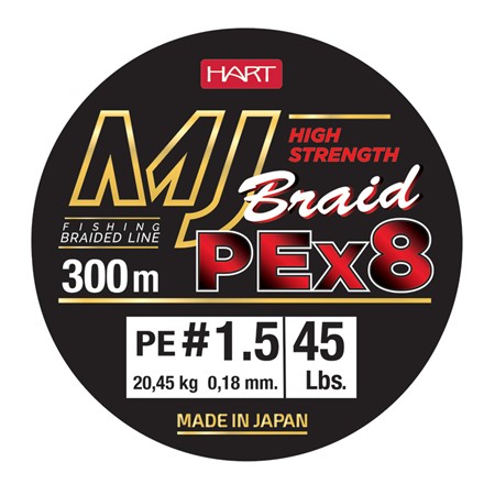 Plecionka Hart Mj Braid - Wielokolorowy - 2400M