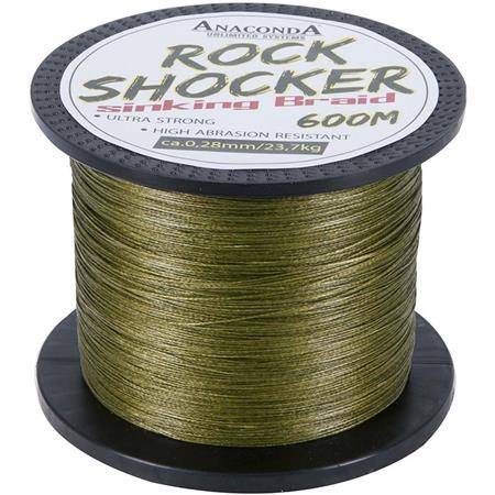 Πλεγμένη Πετονιά Anaconda Rockshocker Sinking Braid - 600M