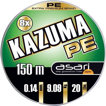 Πλεγμένη Πετονιά Asari Kazuma 8X - 150M