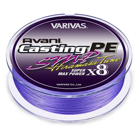 Πλεγμένη Πετονιά Varivas Casting Smp Hiramasa Tune Μωβ