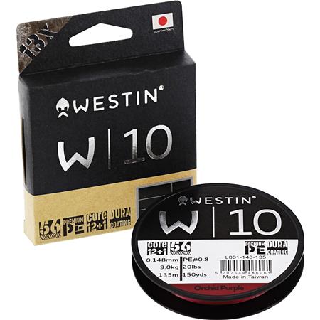 Πλεγμένη Πετονιά Westin W10 13 Braid Orchid Purple - Ροζ - 135M