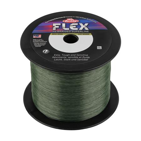 Πλεκτή Πετονιά Berkley Flex Braid - Moss Green - 2000M