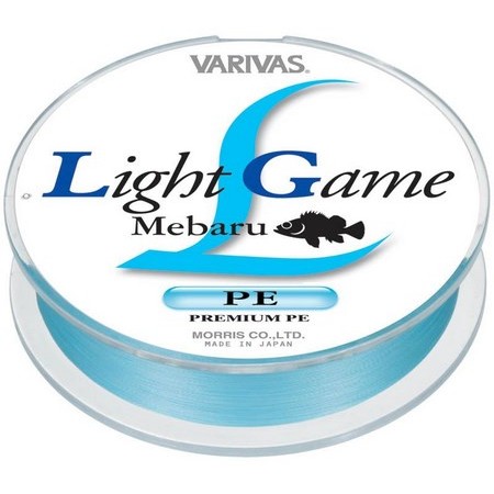 Πλεκτή Πετονιά Για Τη Θάλασσα Varivas Light Game Super Premium Pe - 100M