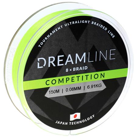 Πλεκτή Πετονιά Mikado Dreamline Competition - Πράσινο - 150M
