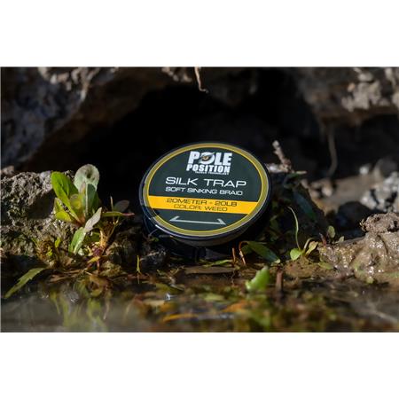 ΠΛΕΚΤΉ ΠΕΤΟΝΙΆ POLE POSITION SILK TRAP SINKING BRAID - 20M