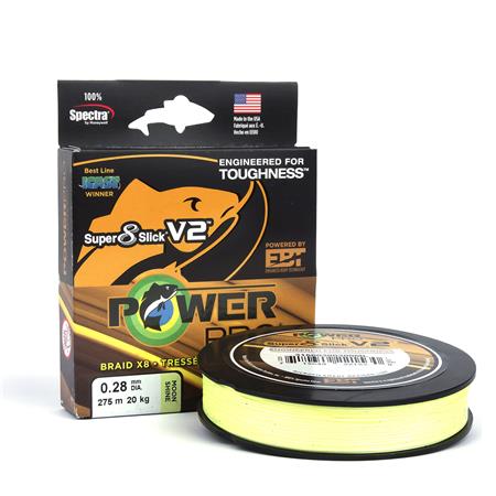 Πλεκτή Πετονιά Power Pro Sup 8 Slick V2 - 275M - Φεγγαρόλαμψη