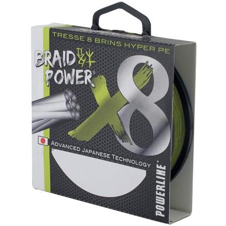 Πλεκτή Πετονιά Powerline Braid Power X8 - Πράσινο - 135M