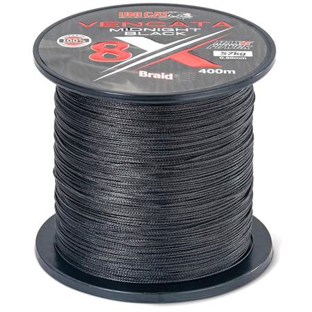 Πλεκτή Πετονιά Unicat 8X Vencata Midnight Black