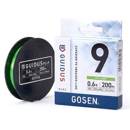 Πλέξη Gosen Guidus Pe X9 Light Green - 150M