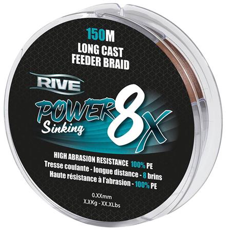 Πλεξίδα Rive Power 8X Sinking - 150M