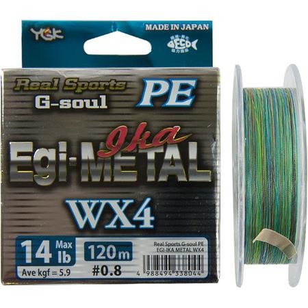 Πλεξίδα Ygk G Soul Wx4 Egi Abd Metal D700 120M