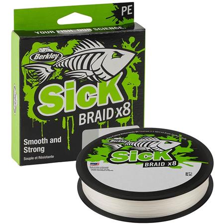 Πλεξούδα Berkley Sick Braid X8 - Λευκό