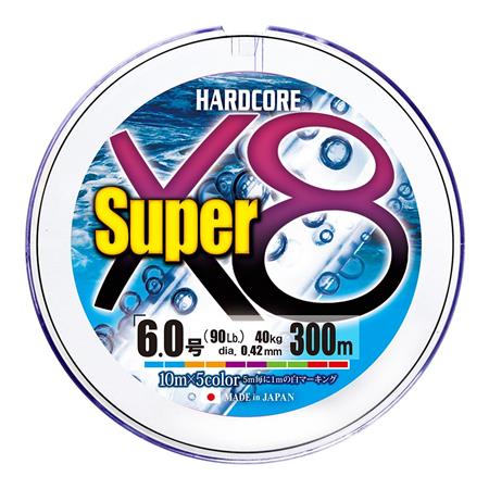 Πλεξούδα Duel Hardcore Super 8X - 300M - Πολύχρωμο
