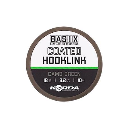 Πλεξούδα Για Παράμαλλο Korda Basix Coated Hooklink - 10M