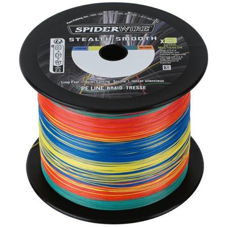 Πλεξούδα Spiderwire Stealth Smooth 8 - Πολύχρωμο - 2000M
