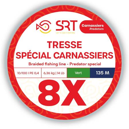 Πλεξούδα Srt 8X - Moss Green - 270M